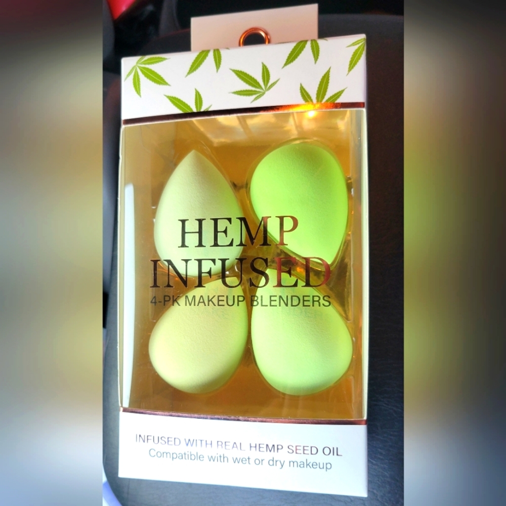 Hemp Infused-4PK Makeup Blender